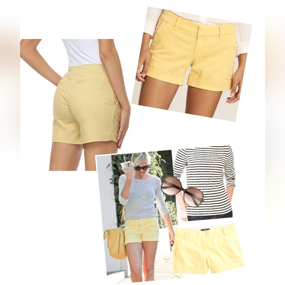 GAP 3" City Short Faded yellow color